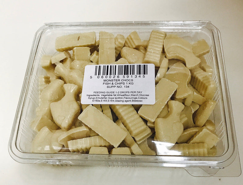 White Chocolate Fish & Chips for Dogs 100g