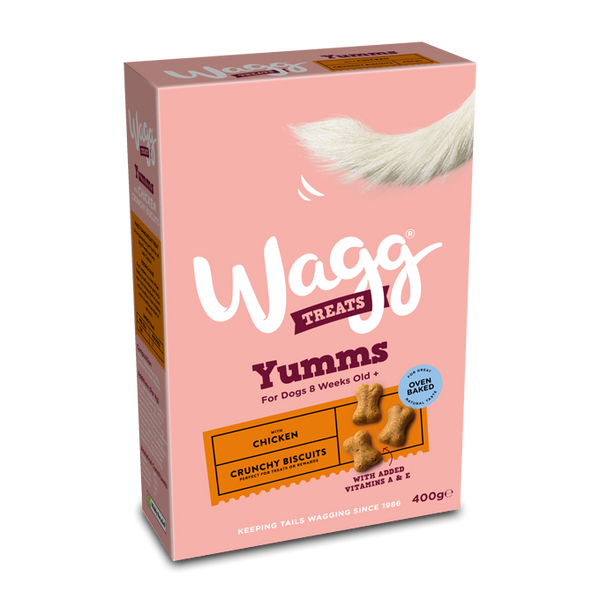 Wagg Yumms Crunchy Chicken Biscuits 400g
