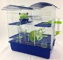 Hamster Cage - Blue and Lime
