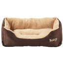 Delux Dog Bed - Medium Cream 61 x 48cm