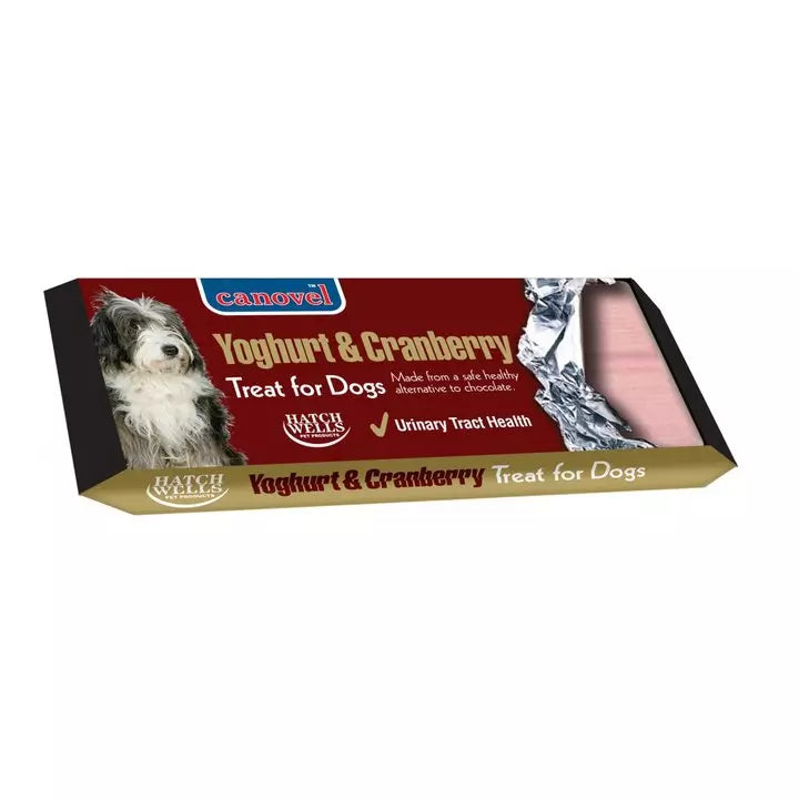 Canovel Youghurt & Cranberry Bar 50g