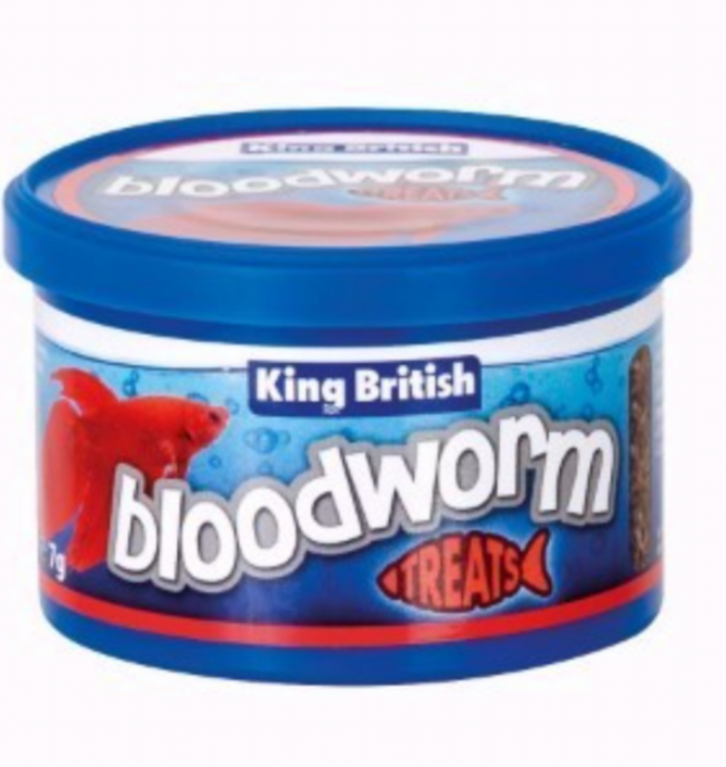 King British bloodworm Treats 7g