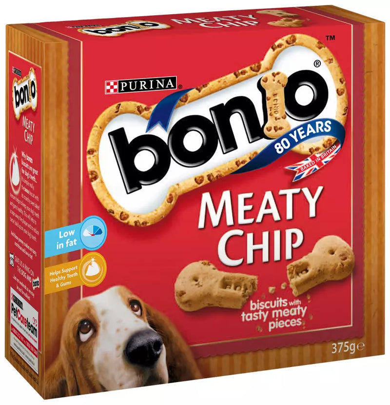 Bonio Meaty Chips 375g