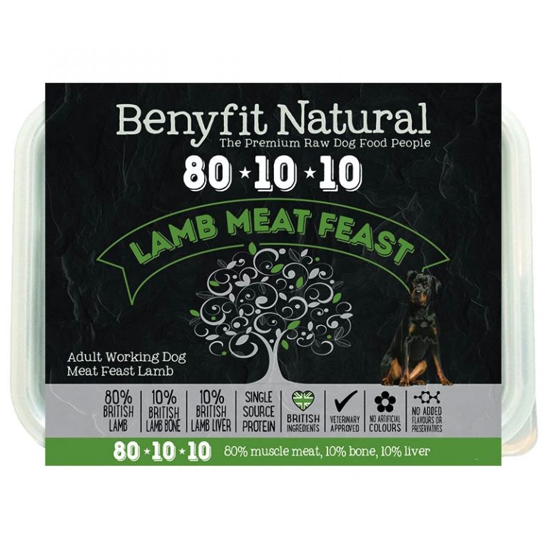 Benyfit Natural 80-10-10 Lamb Meat Feast 500g