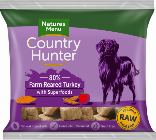 Natures Menu Turkey Nuggets 80/20 - 1kg