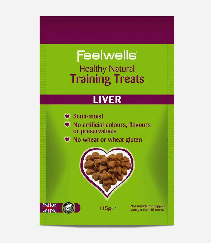 Feelwells Grain Free Dog Treats - Liver 115g