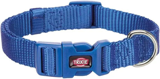 Trixie Premium Collar Blue Small 25-40 cm