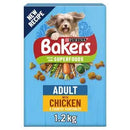 Bakers Adult Dry Dog Food Chicken & Veg 1kg