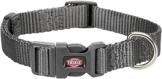 Trixie Premium Collar Graphite Small 25-40 cm