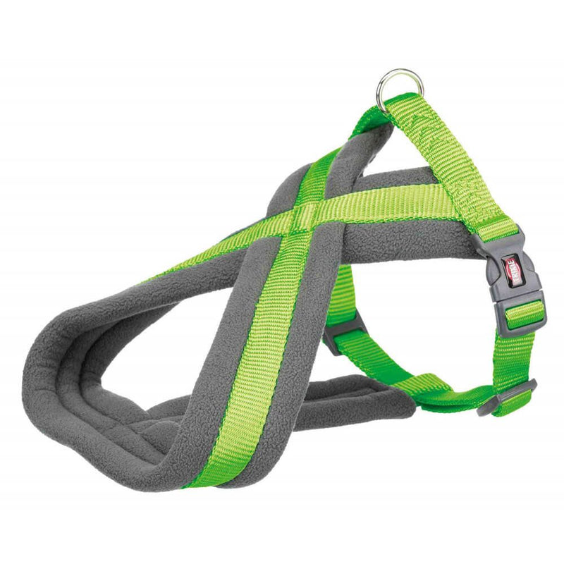 Trixie Premium Touring Harness Lime Green S-M 40-60cm