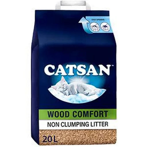 Catsan Wood Comfort non clumping Cat Litter 20L